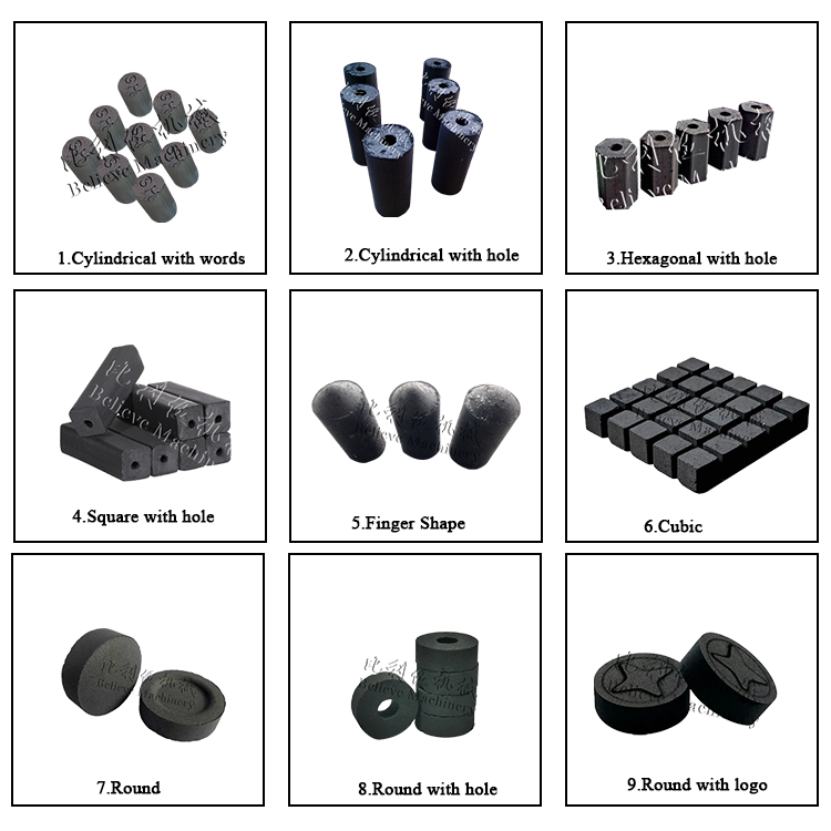 The final products of hydraulic press machine